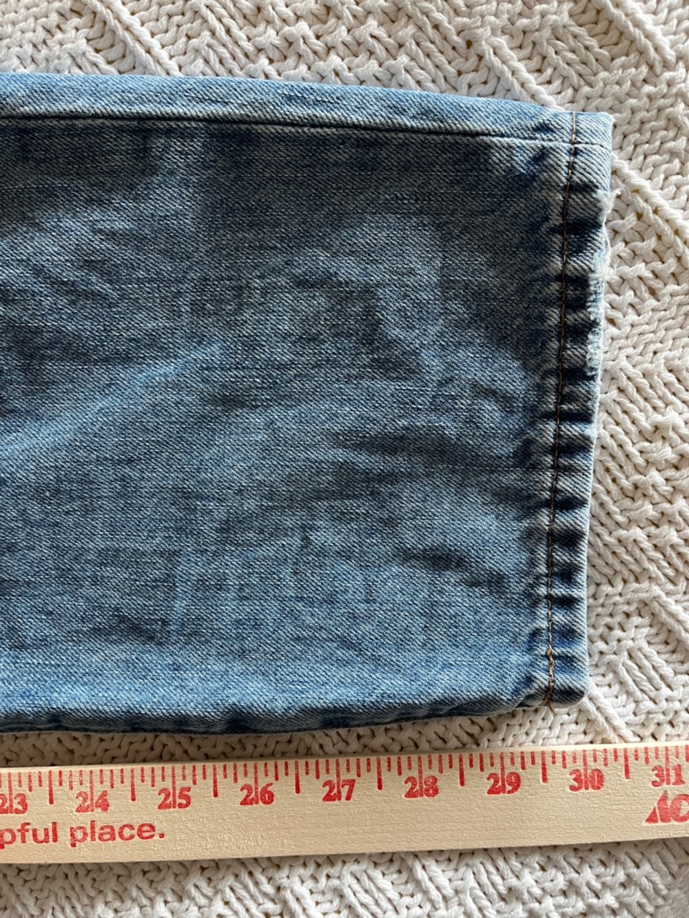 Madewell The Slouchy Boyjean in Riverspring Wash Sz 28 - Picture 12 of 16